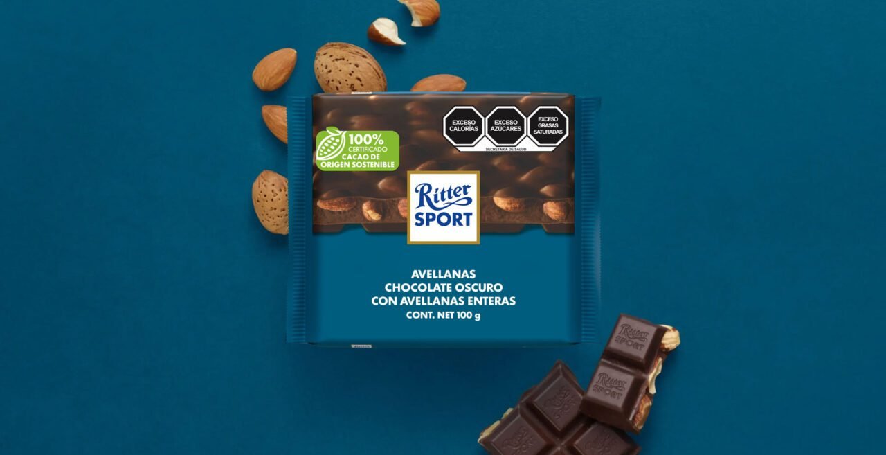 Chocolate Oscuro Con Almendras Enteras Ritter Sport